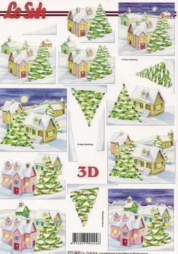 Kit bricolage: 3D Schnittbogen im Winter (309) – Nuovo (secondo la descrizione) da Schlatt TG venduto da kreativ-atelier