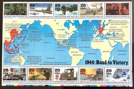 1993 / USA -  1944 Road to Victory / Kleinbogen **