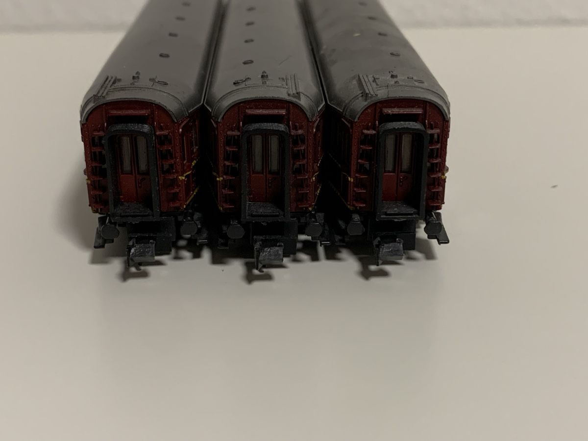 Modelleisenbahnen: DSG-Schlafwagen Rot 3-teilig – Gebraucht aus Neuenegg von Mazdanier 3