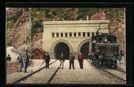 Iselle, Le Tunnel du Simplon, Eisenbahn,