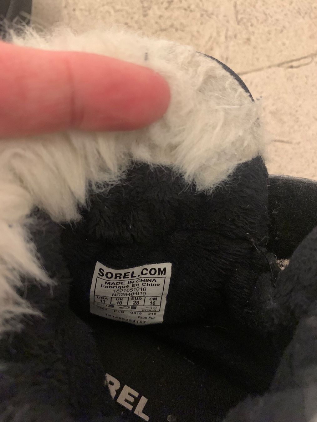 Sorel Scarpe per ragazzi: Bottes Sorel enfant taille 28 Whitney – Usato da Vufflens-Château venduto da Nad12 1