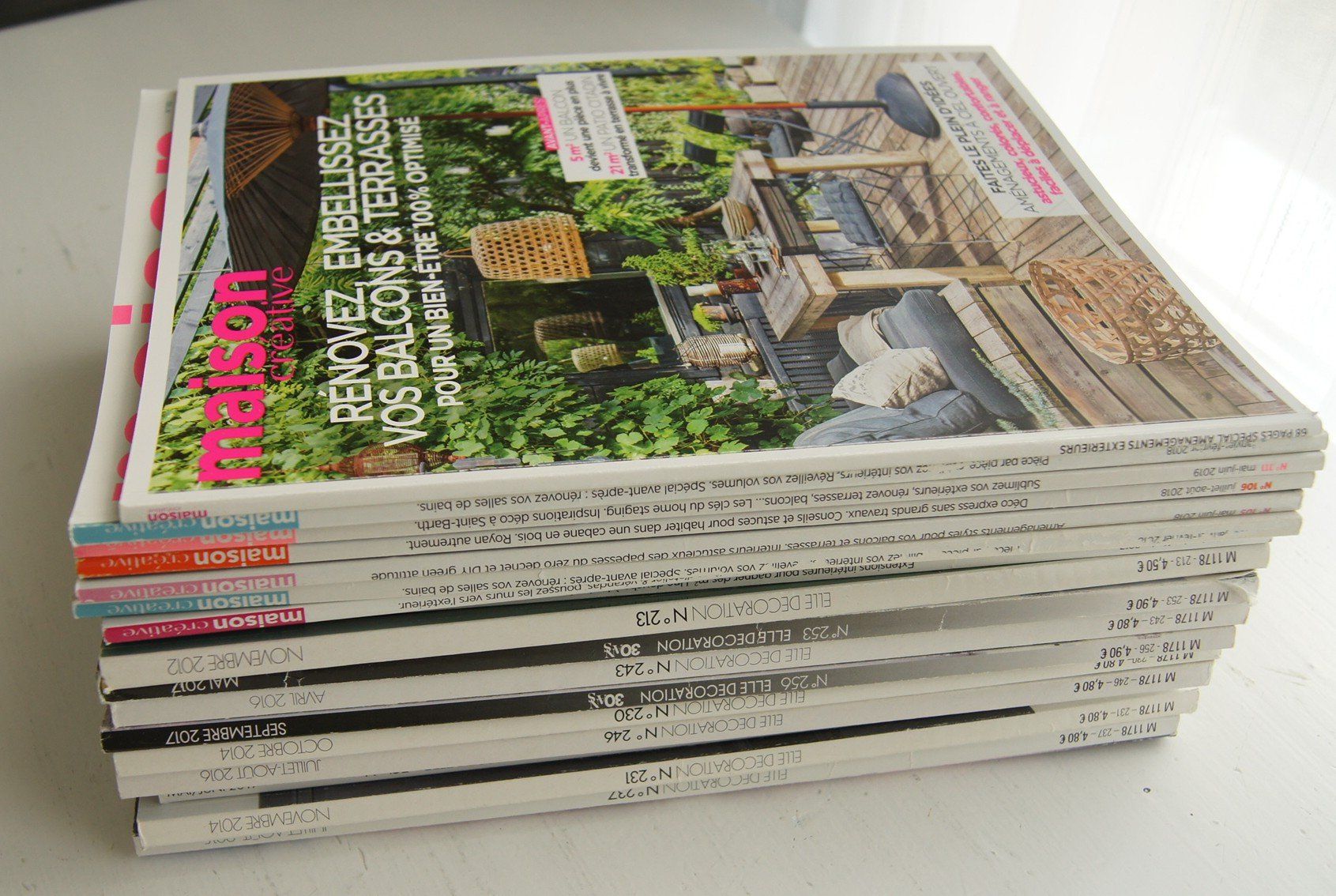 Zeitschriften & Magazine: 17 magazines Elle Decoration et Maison Creative – Gebraucht aus Fribourg von erw_68dx 1
