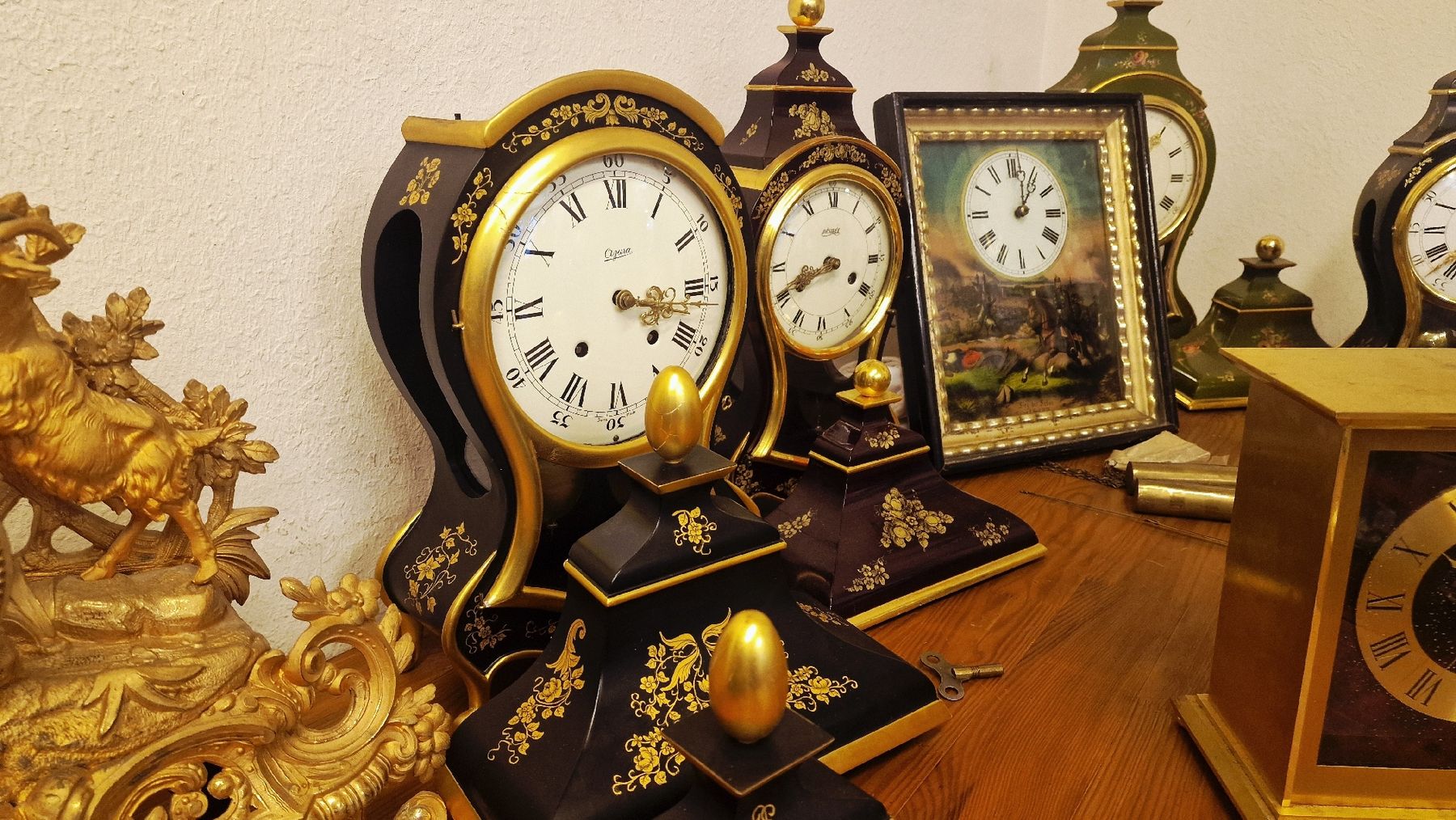 Orologi da terra & Orologi da parete: Antike Uhren Sammlung, diverse Stile & Epochen! – Usato da BERN venduto da Intarsia 3