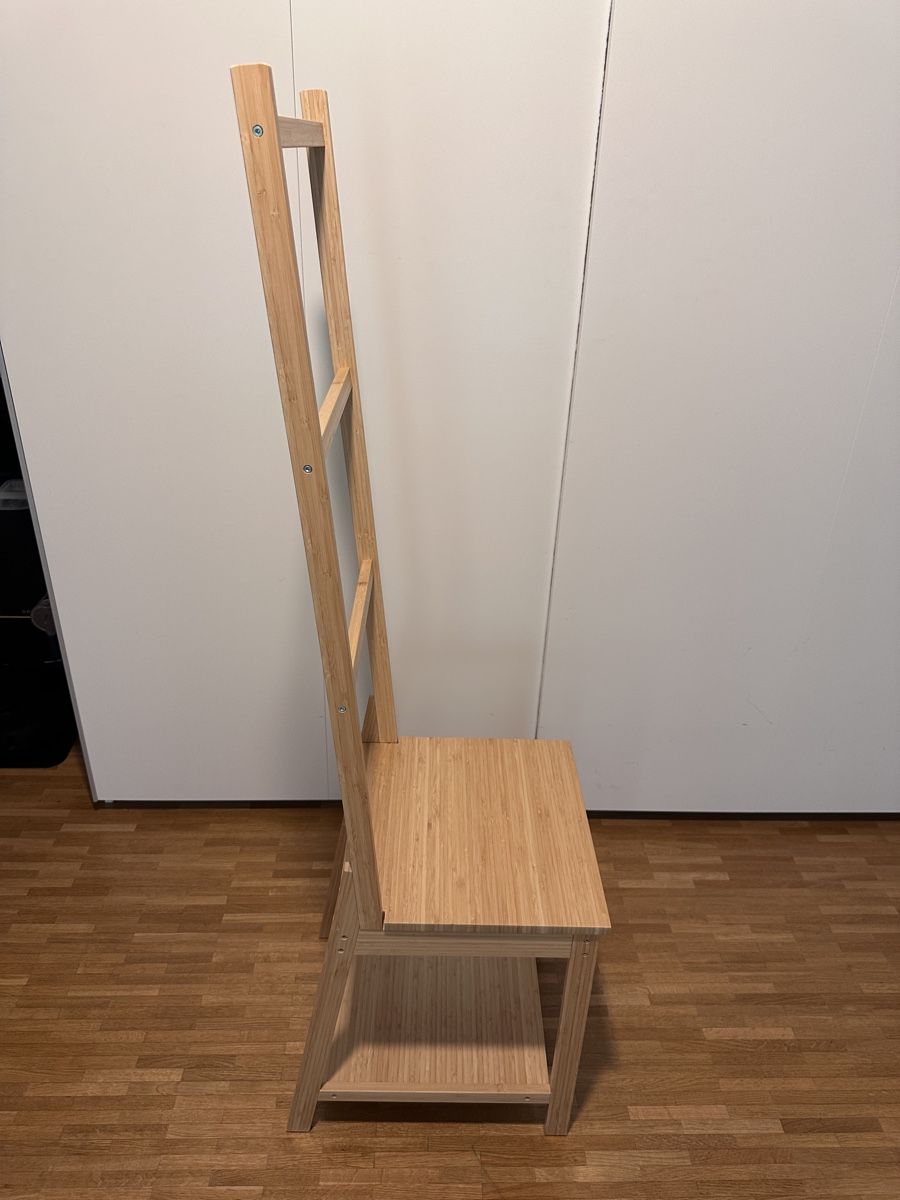 Ikea Handtuchhalter: Stuhl mit Handtuchhalter, Bambus – Gebraucht aus Luzern von jon_jbw6 1