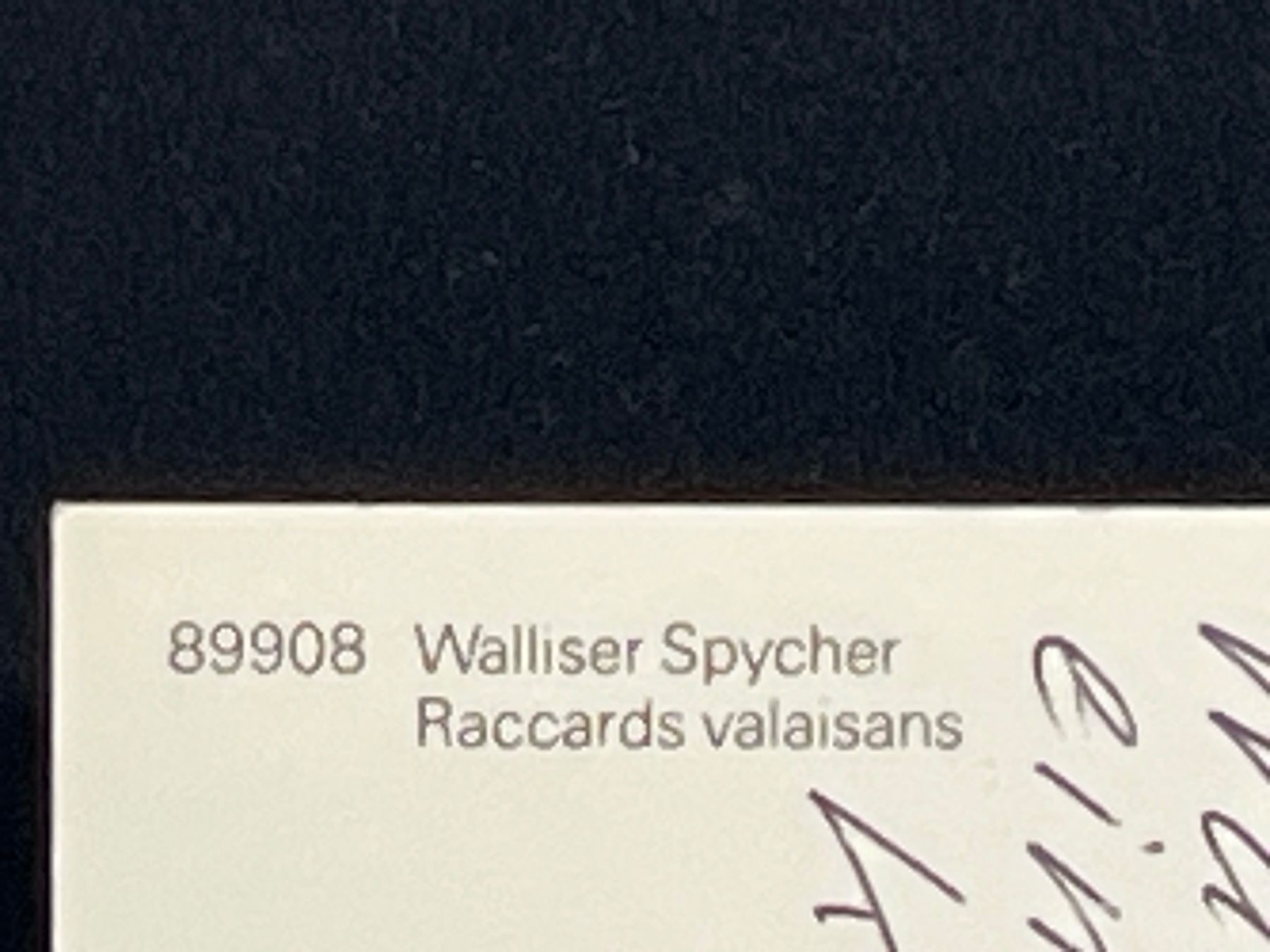 Cartoline postali: Walliser Spycher Raccards valaisans – Usato da Widnau venduto da Brusi9 2