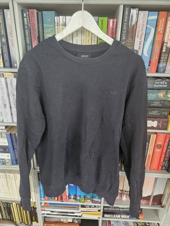 Sweatshirt Armani Baumwolle Schwarz M