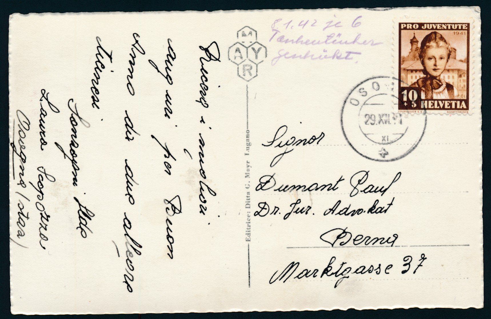 Cartoline postali: AK: Costumi Ticinesi – Usato da Bonau venduto da Profila3 1