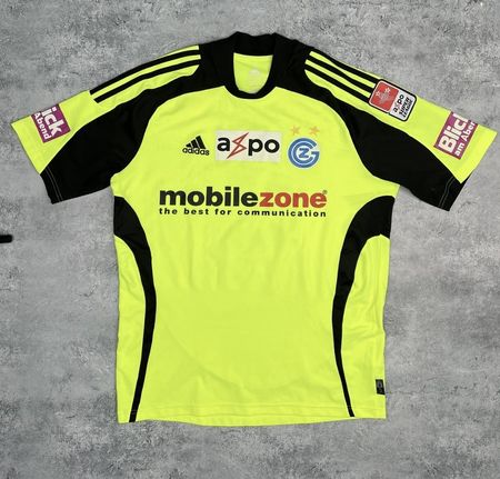 GC GCZ Grasshoppers Zürich Matchworn Trikot 2008/09 Voser