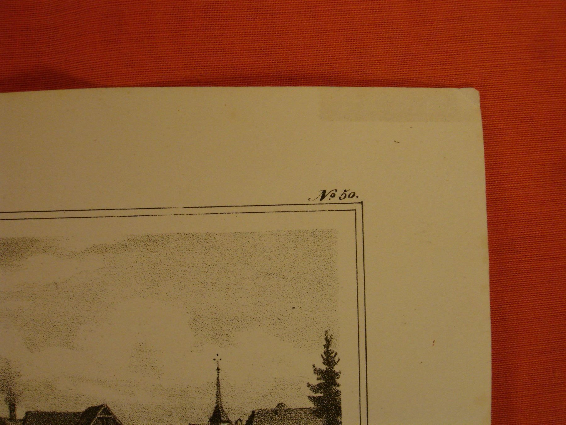 Grafica & Litografie: SCHINDELLEGI, LITHOGRAPHIE 1836/45 – Usato da Grüningen venduto da Kartensammler 4