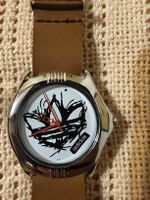 Montre Adidas vintage unisexe - bracelet brun