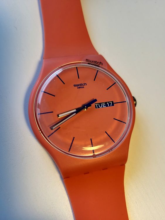Montre Swatch Rebel Orange / Neuve dans sa boîte (Neu und ...