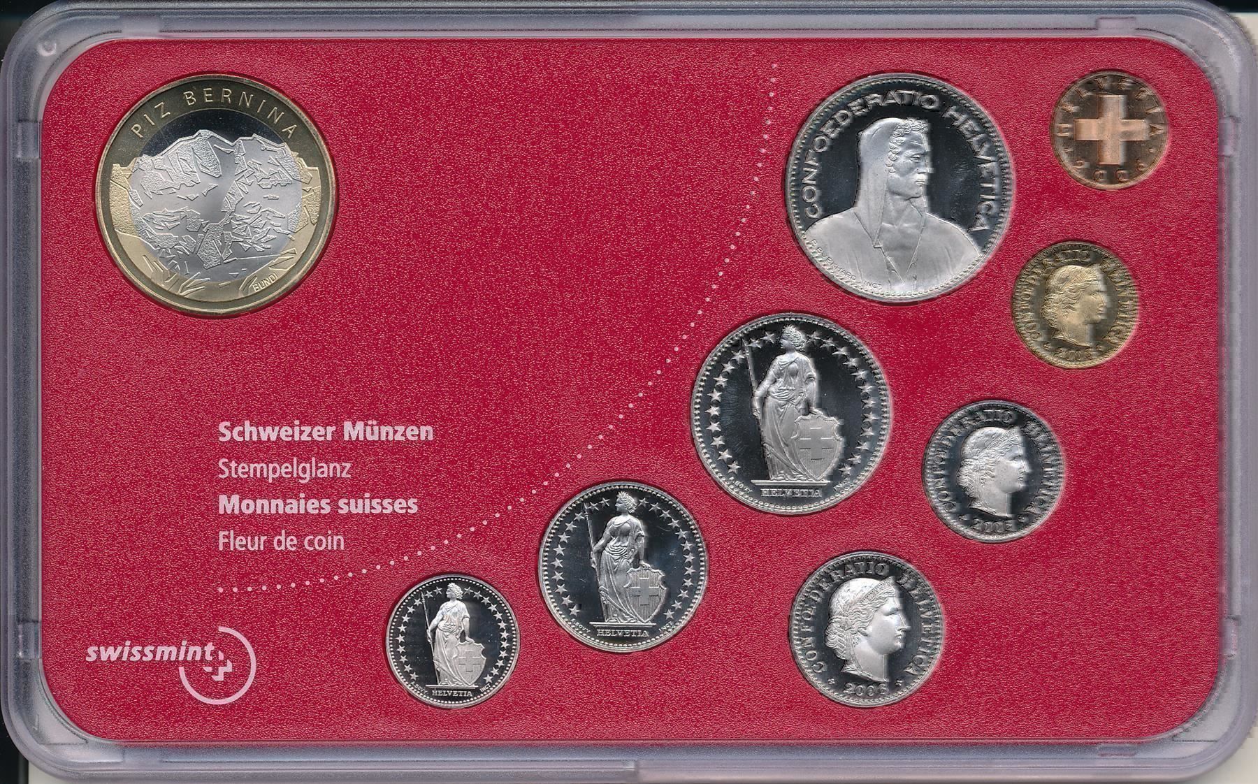 Tutti le monete: Schweizer Münzsatz 2006 stgl         NEU – Nuovo (secondo la descrizione) da Eggersriet venduto da stamp303 1