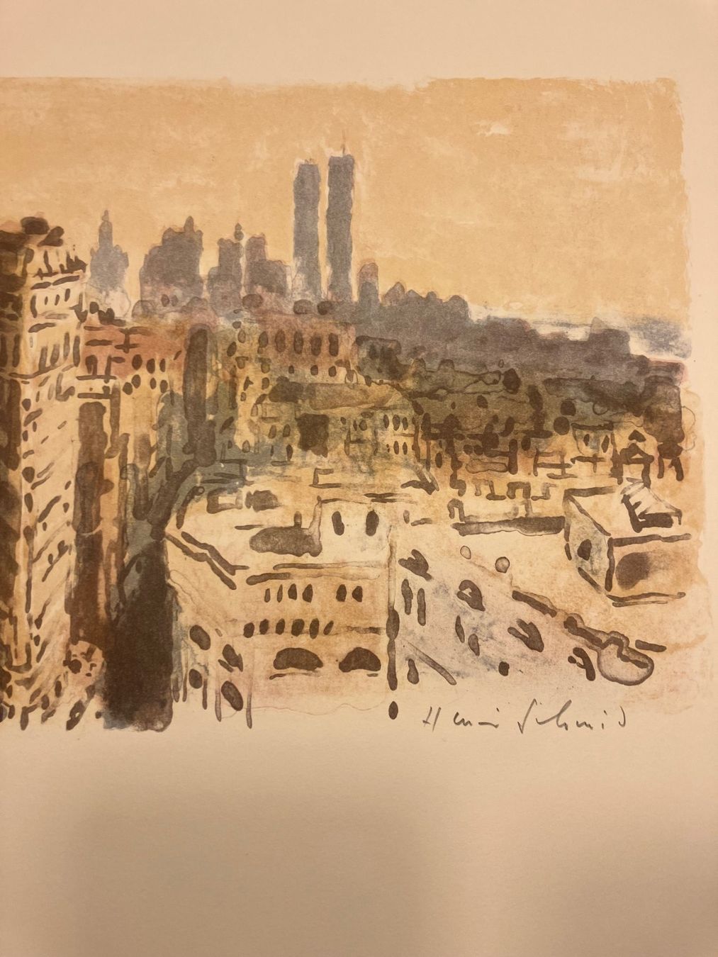 Grafica & Litografie: Lithographie von Henri Schmid – Usato da Winterthur venduto da Barunggeli 4