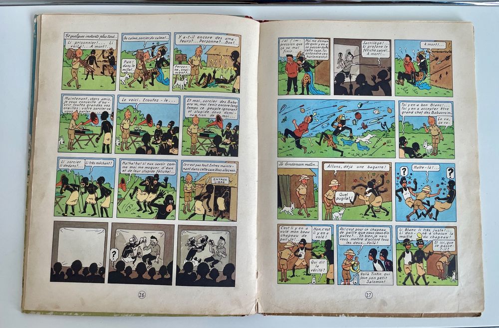 BD: Tim im Kongo - Ausgabe von 1947 - Top Zustand! – D'occasion à Zürich par tersus1981 4