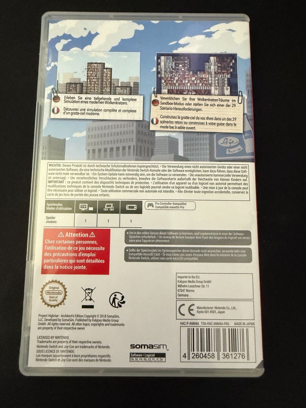 Nintendo Jeux: Project Highrise Architect's Edition - Nintendo Switch – D'occasion à Pont-de-la-Morge par Darfal 2