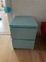 MALM mit 2 Schubladen, hellblau