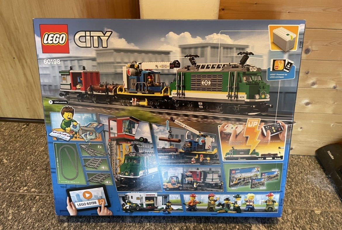 Lego Kit di costruzioni: LEGO 60198 City Güterzug – Nuovo e nell'imballaggio originale da Airolo venduto da Bagaion99 1