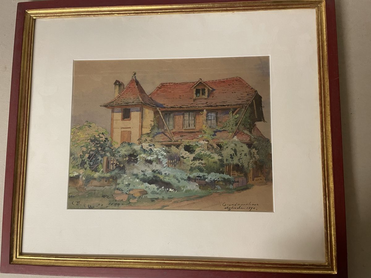 Dipinti: Christian Baumgartner, Aquarell – Usato da Hindelbank venduto da chinok01