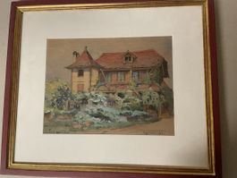 Christian Baumgartner, Aquarell