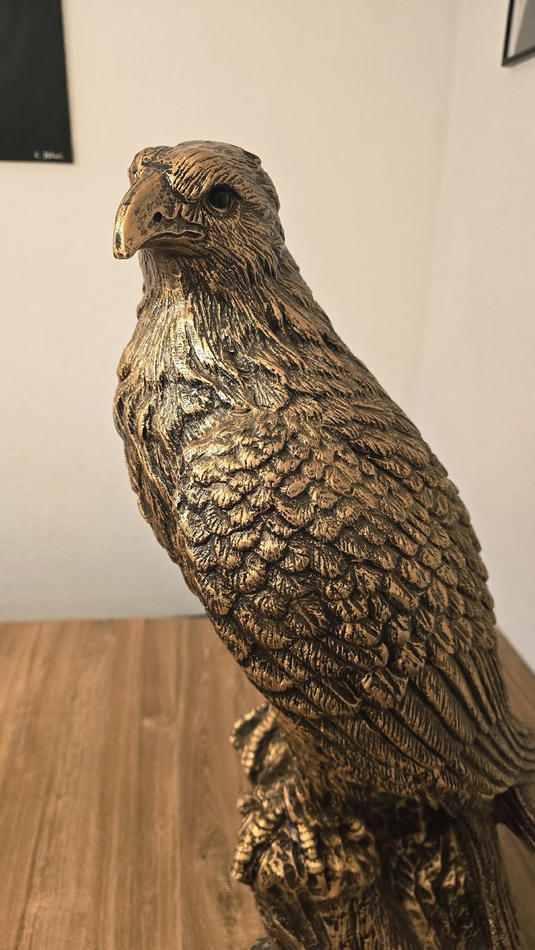 Skulpturen & Statuen: Adler Skulptur in Bronzeoptik, NEU – Neu und originalverpackt aus Dussnang von Priska2285 1