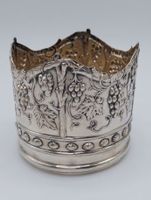 Luxuriöser Flaschenhalter aus Sterling Silber