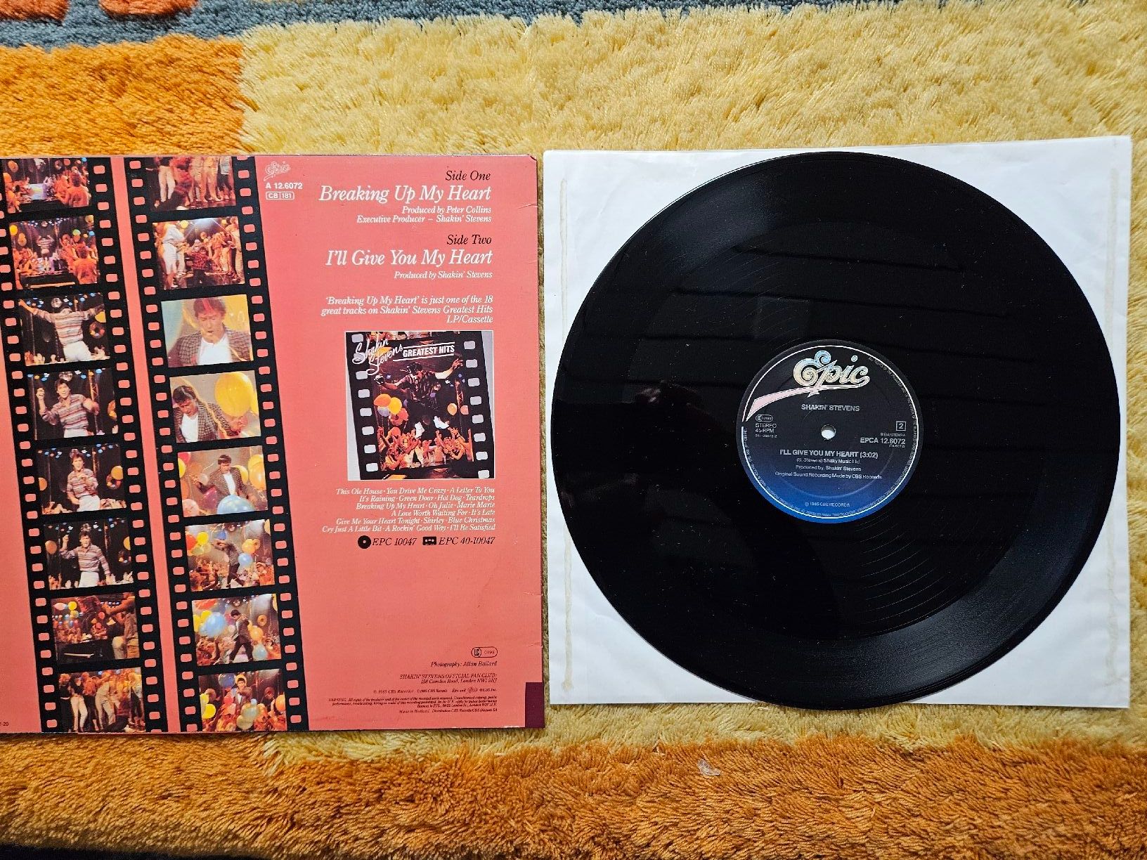 Dischi in vinile: Shakin' Stevens Maxi-Single - Breaking Up My Heart – Nuovo (secondo la descrizione) da Lyss venduto da Alexine 1
