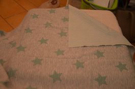 STOFF RESTE DOUBLE FACE - CM 90X70