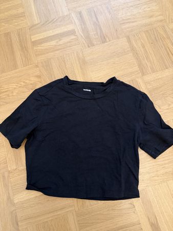 Tezenis Cropped Top Schwarz Grösse S