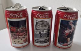 Coca-Cola Dosen, Classic Design No. 1, 3 und 4 Set, Rarität!