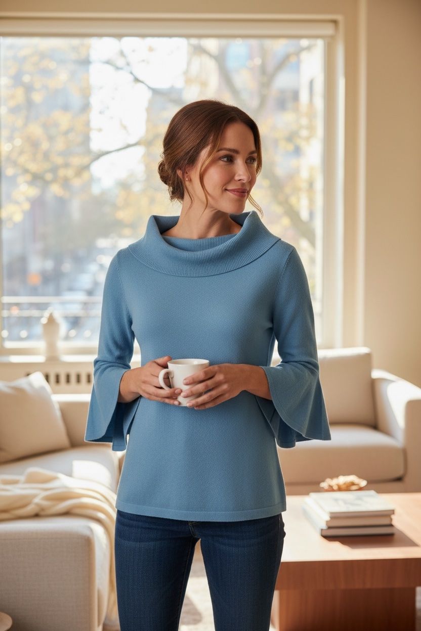 Maglioni & Felpe: Laurèl Damen-Oberteil blau, Grösse 42 – Usato da St. Urban venduto da Alice-Tex 8