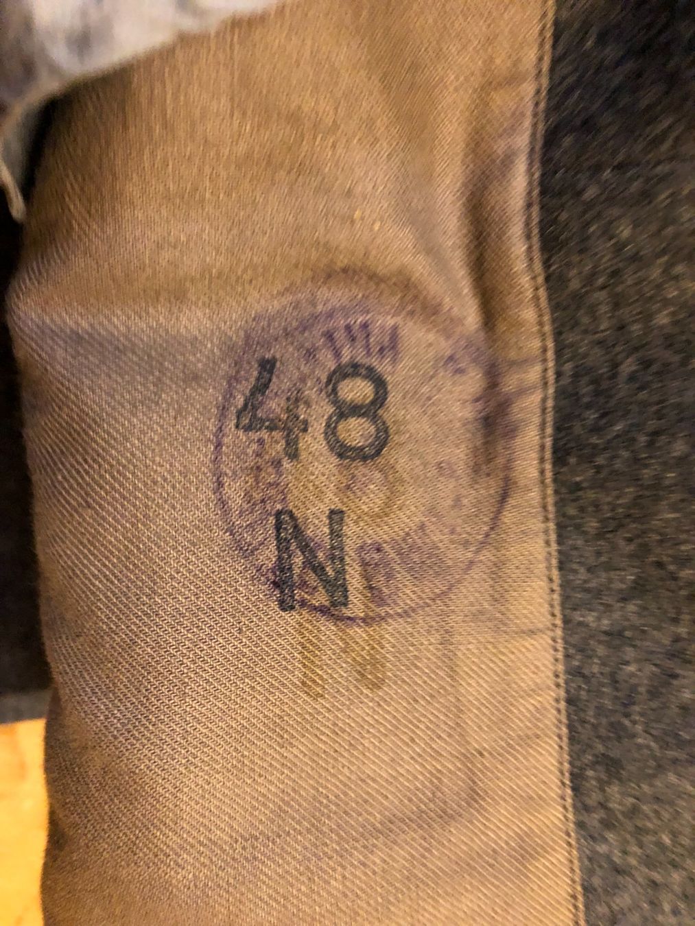 Schweizer Armee Uniformen: Original Schweizer Armee Uniform, Abnahmestempel 1948 – Gebraucht aus Sutz von bf-ltd 7