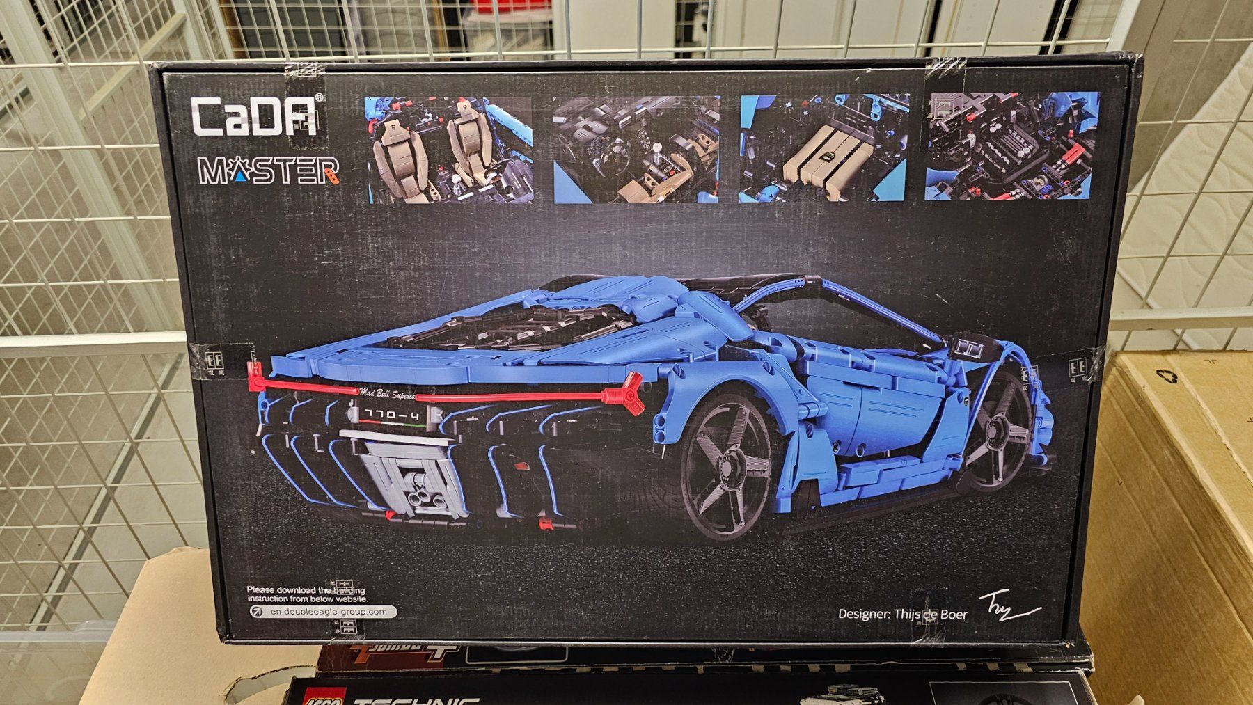 Kit di costruzioni: CADA Master 770-4 SuperCar – Nuovo e nell'imballaggio originale da Lyss venduto da xRaptor21 1