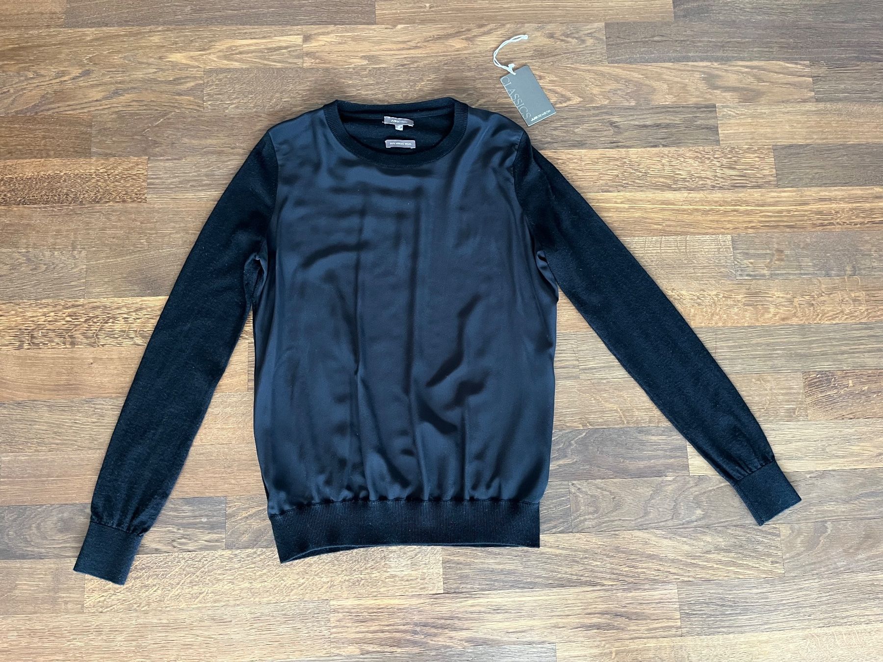 Jj Benson Maglioni & Felpe: JJBENSON Merino Seide Pullover Gr. M schwarz - 119.- – Nuovo (secondo la descrizione) da Zollikofen venduto da spunk65 3