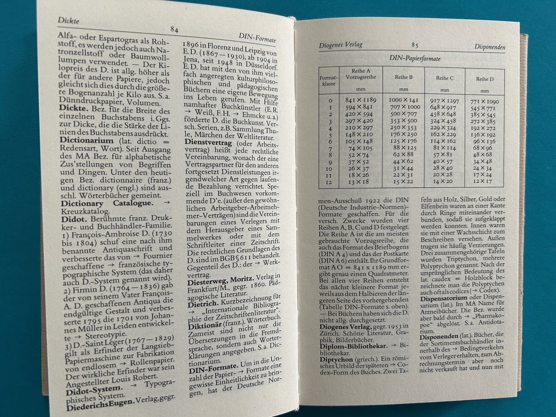 Libri: WÖRTERBUCH DES BUCHES – Usato da Zürich venduto da Domus09 4