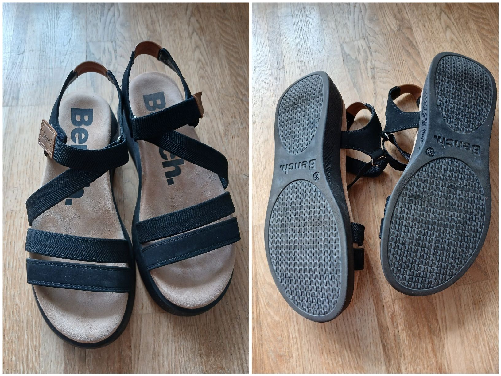 Bench Scarpe da donna: Bench Sandalen Grösse 38 schwarz  – Usato da Münchwilen TG venduto da miwirz