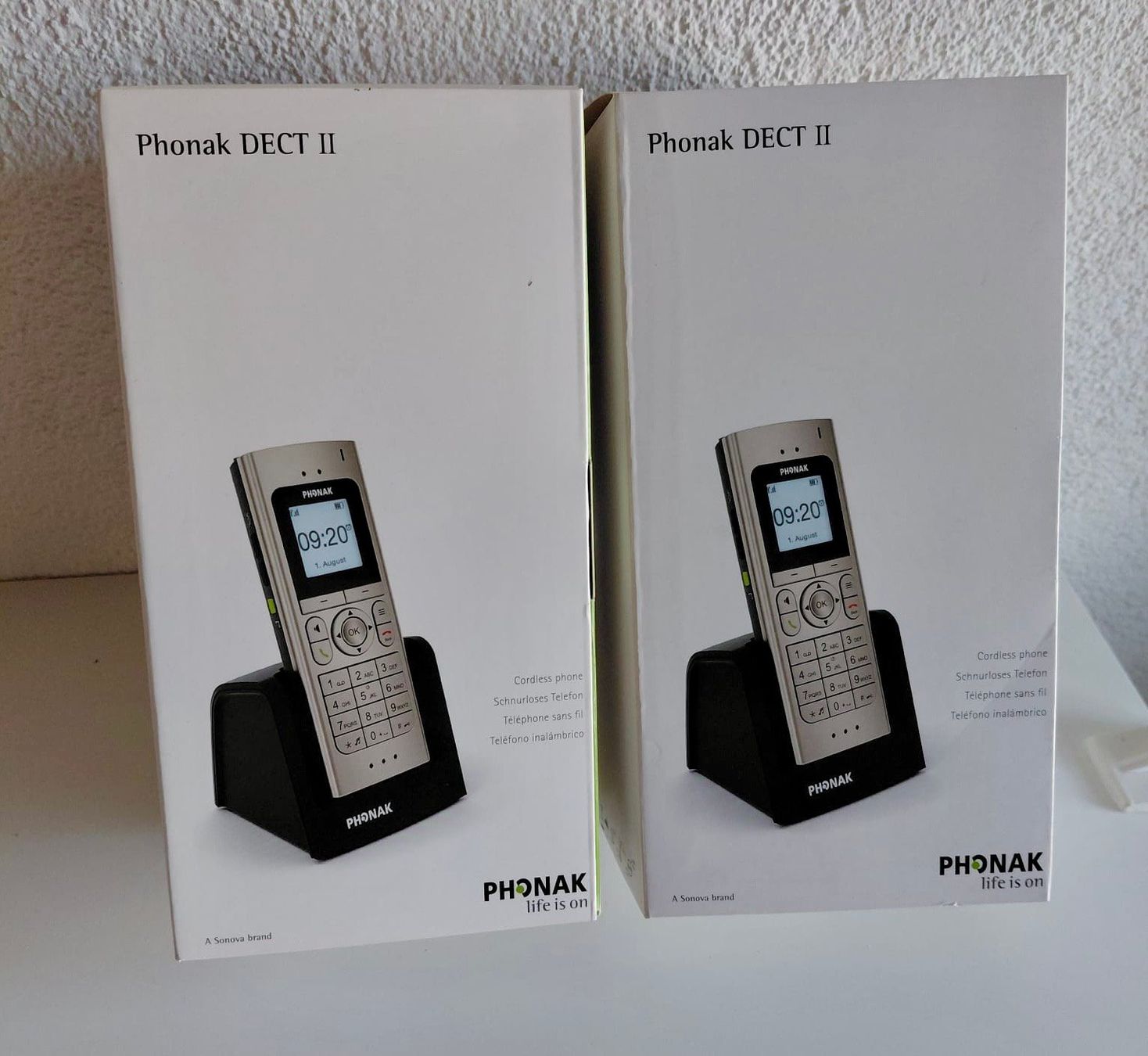 Phonak Telefoni: Cordless Phone Phonak Dect II – Nuovo e nell'imballaggio originale da Rorbas venduto da minou37