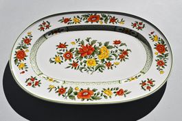 Très grand plat de service ovale Villeroy & Boch "Summerday"