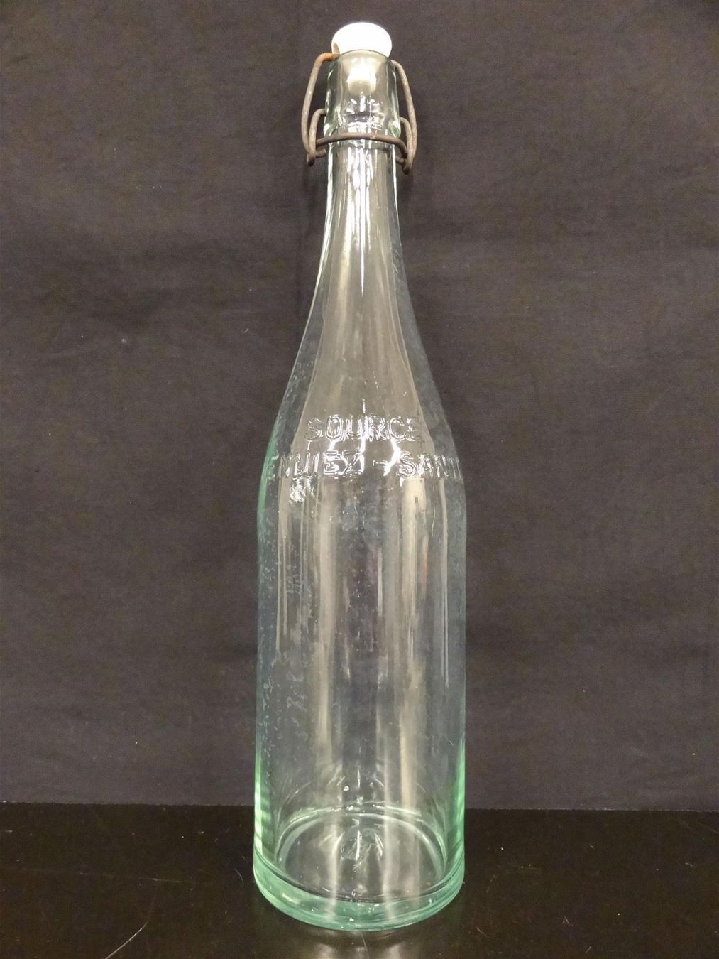 Bicchieri, Caraffe & Bottiglie: alte Flasche HENNIEZ SANTÉ 1965 – Usato da Kerzers venduto da Flaschenposten