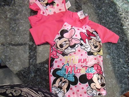 UVP Badeanzug NEU Mädchen 80 Minnie Maus