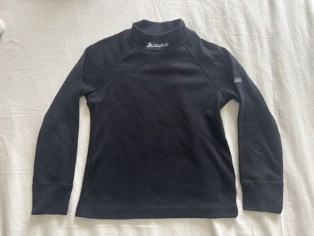 Odlo Langarmshirt Schwarz Grösse 104