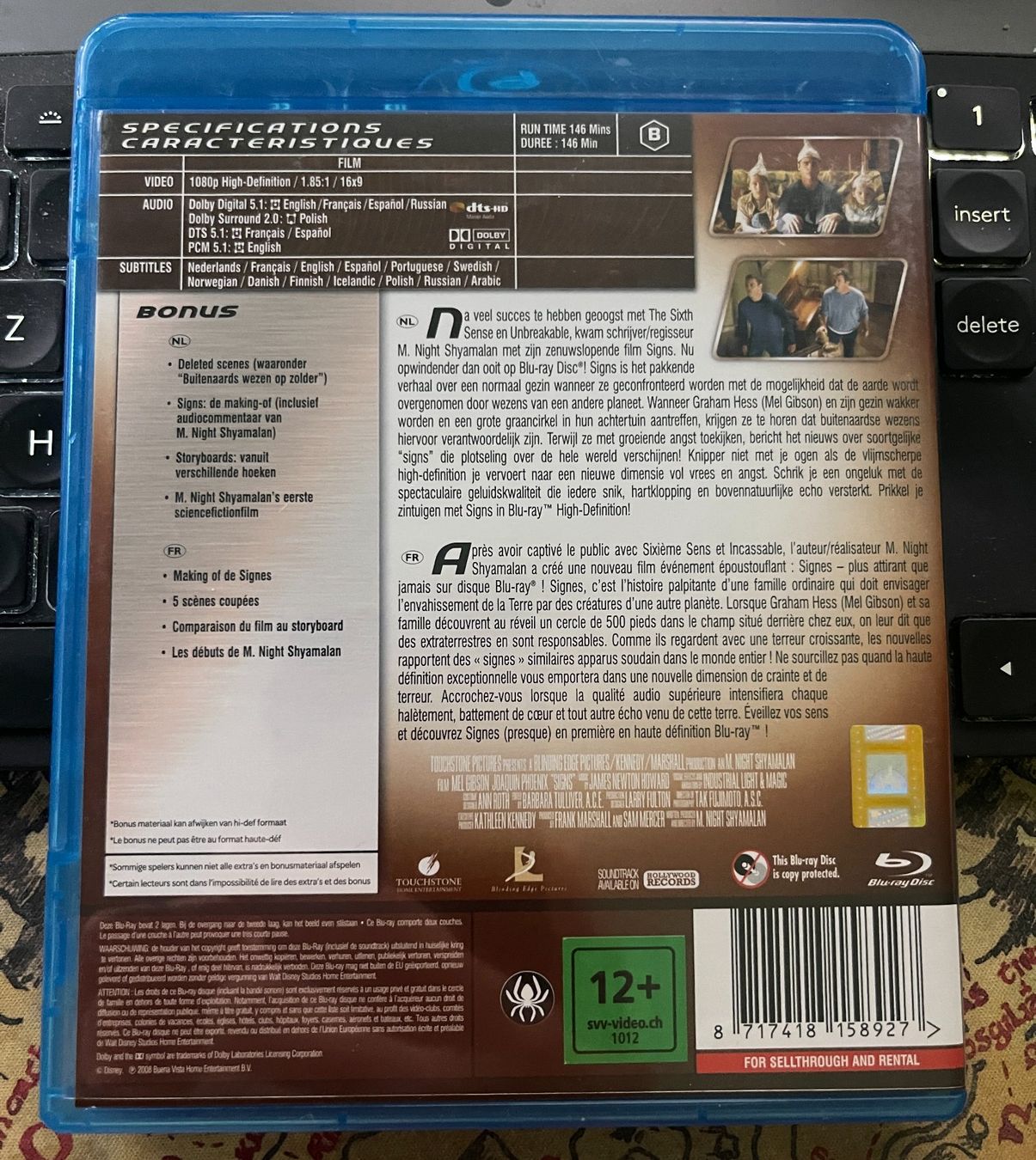 Tutti i DVDs: Signes (2002) - Blu-ray – Usato da Semsales venduto da __Florian__ 2