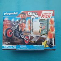 Playmobil 71256/ Stuntshow Motorrad mit Feuerwand , Neu, OVP