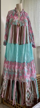 Tolles Strand-, Boho-Maxikleid von Isla Bonita neu