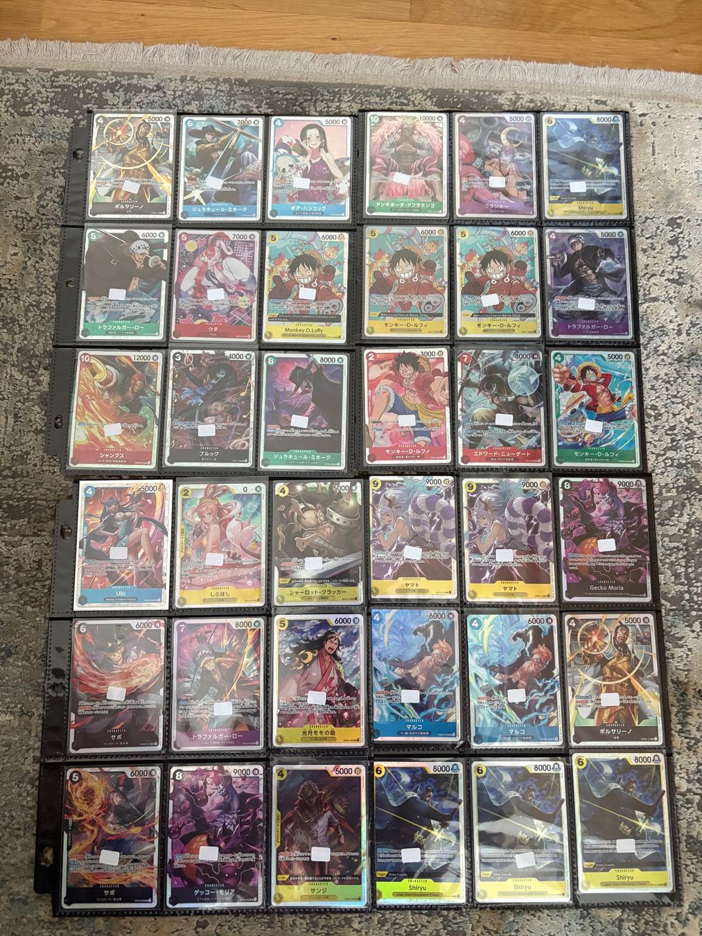 Bandai Sammelbilder & Trading cards: One Piece TCG - SR Sammlung Englisch + Japanisch – Neu (gemäss Beschreibung) aus Birsfelden von alex4127
