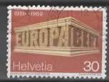 SCHWEIZ - EUROPA 1959 - 1969 Nr. 466     (24