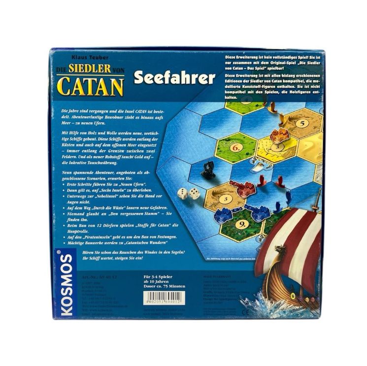 3D-Druckbares Catan-Set Seefahrer· 3D Datei für 3D-Druck·Cults