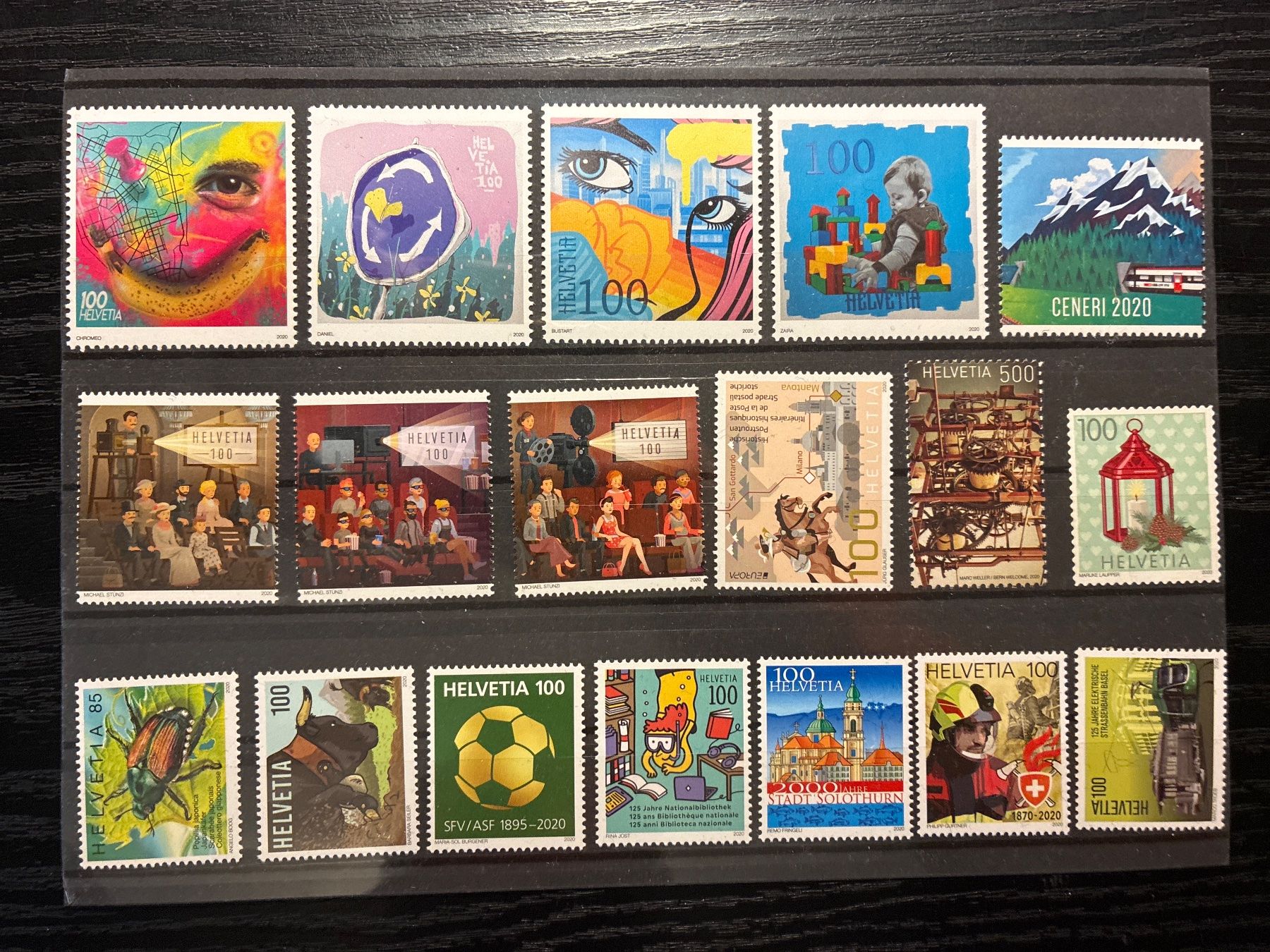 Alle Briefmarken: Briefmarken 2020 postfrisch – Neu (gemäss Beschreibung) aus schafisheim von bru_bkb8