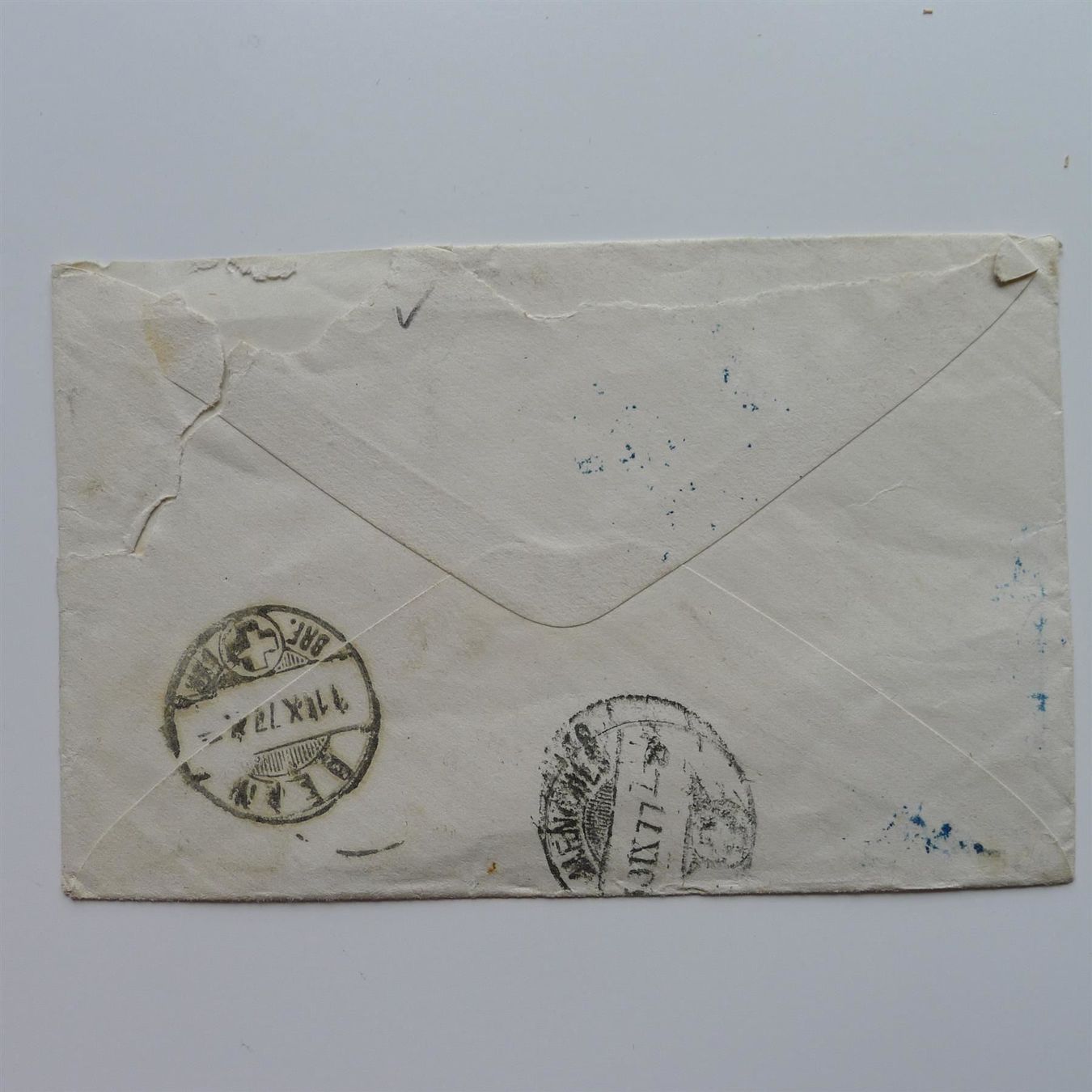 Alle Briefmarken: 1877, Brief von Cudrefin, Stempel blau! – Gebraucht aus Ebikon von SilvioFreund 2