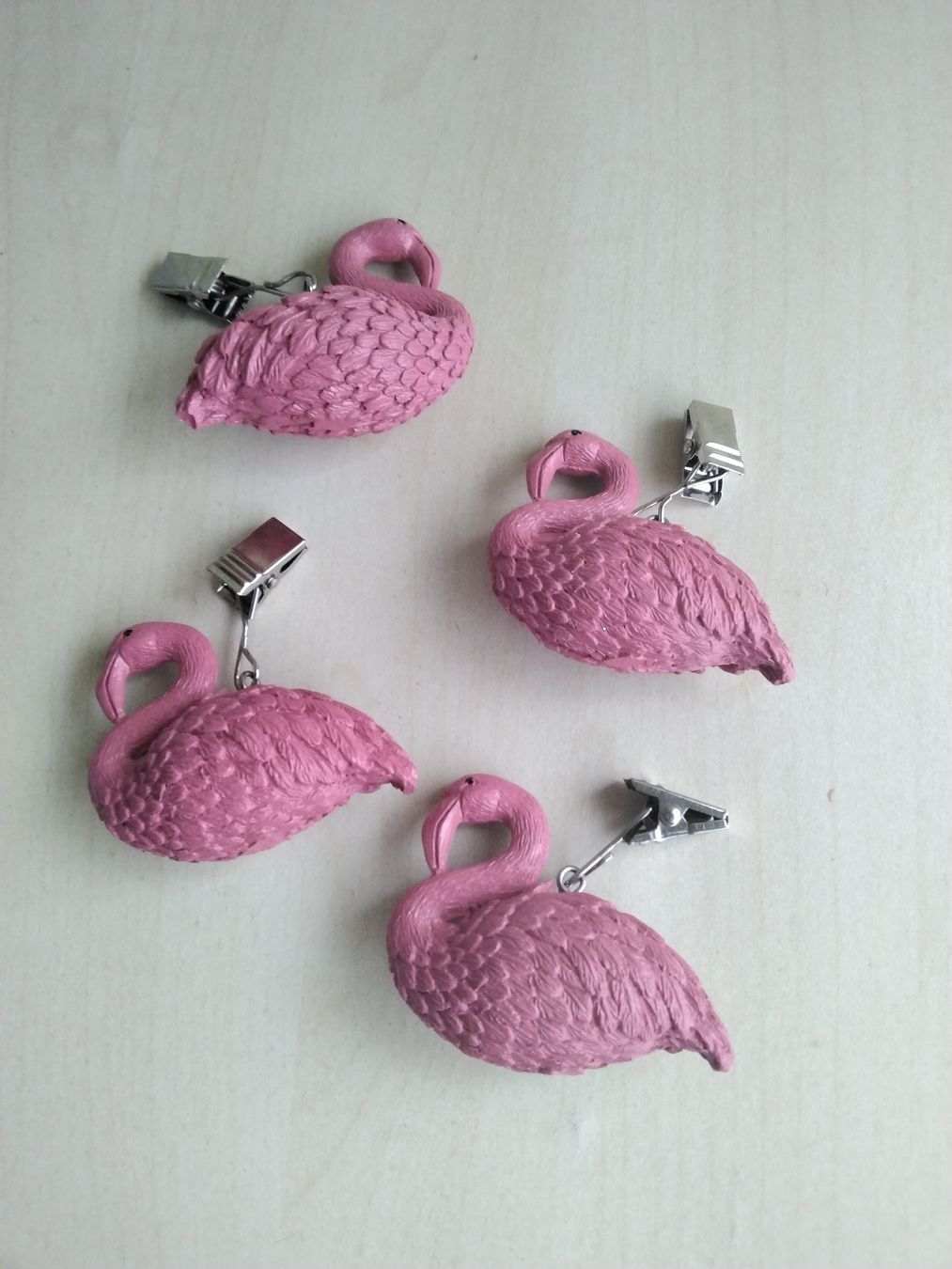 Biancheria da letto:  4 TISCHTUCH GEWICHTE FLAMINGO – Usato da Biel/Bienne venduto da dasi3