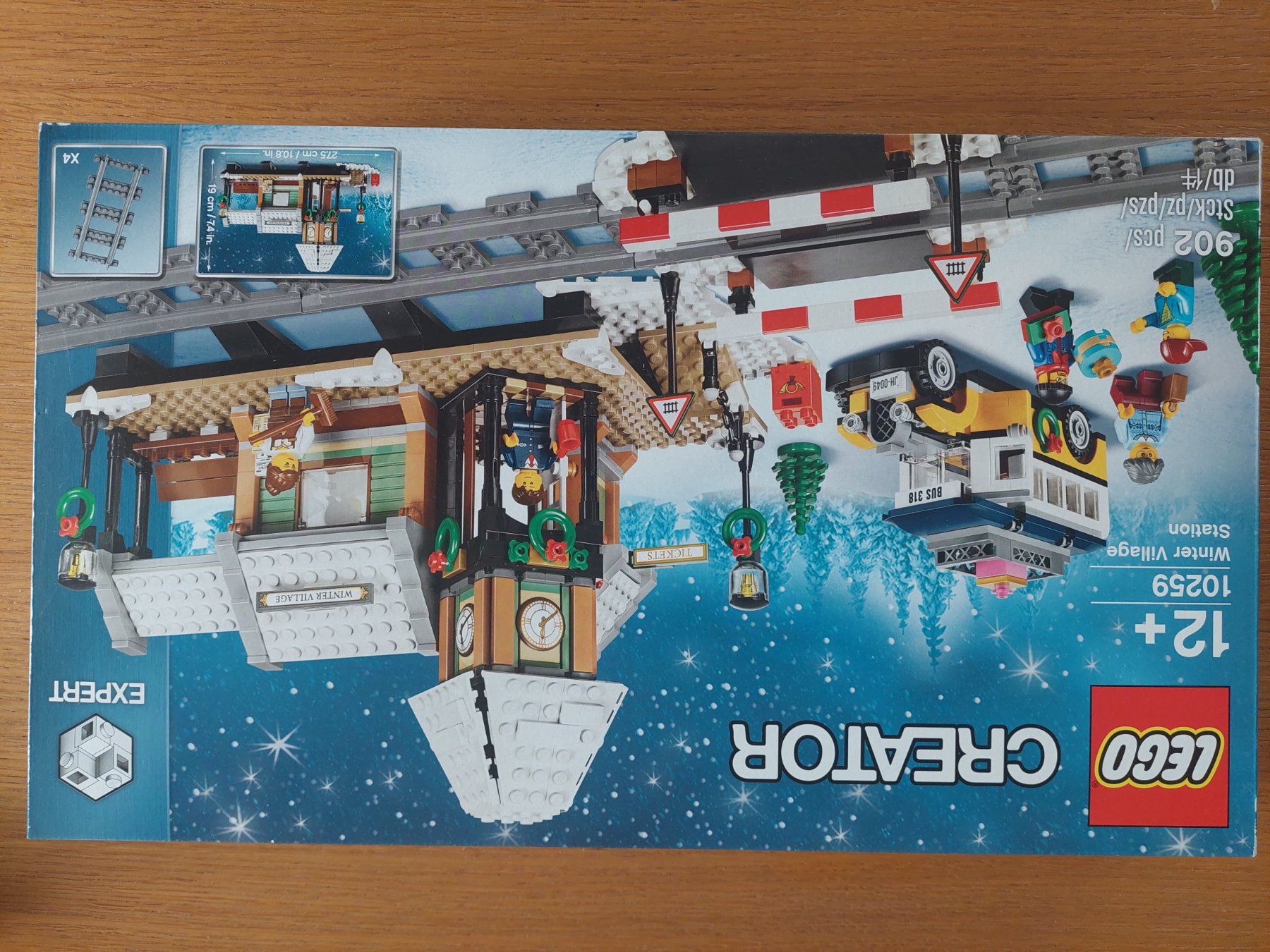 Lego Giocattoli: LEGO Creator Winter winterlicher Bahnhof mit Schnee 10259 – Nuovo e nell'imballaggio originale da Abtwil AG venduto da kidimagic1 5